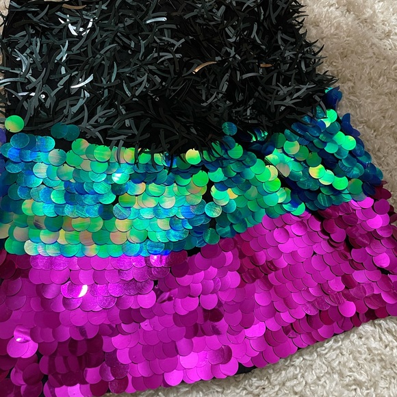 Sequins block skirt - Picture 3 of 4